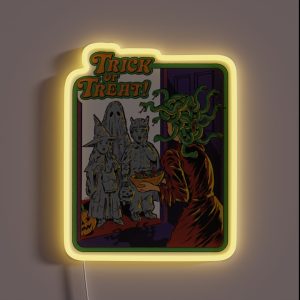 Trick Or Treat RGB Neon Sign
