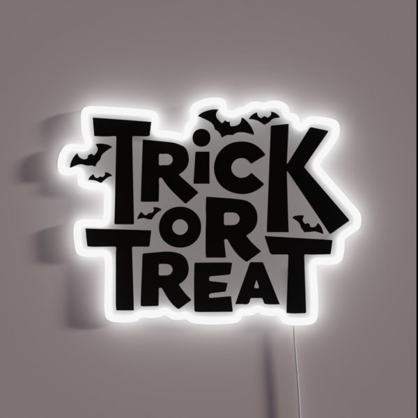 Trick Or Treat RGB Neon Sign