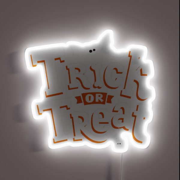 Trick Or Treat RGB Neon Sign