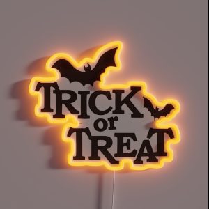 Trick Or Treat RGB Neon Sign