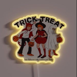 Trick Or Treat RGB Neon Sign