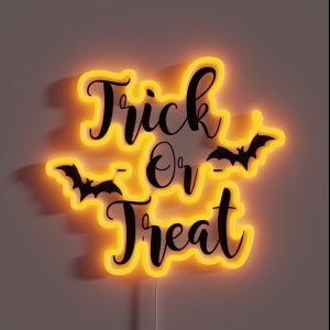 Trick Or Treat RGB Neon Sign