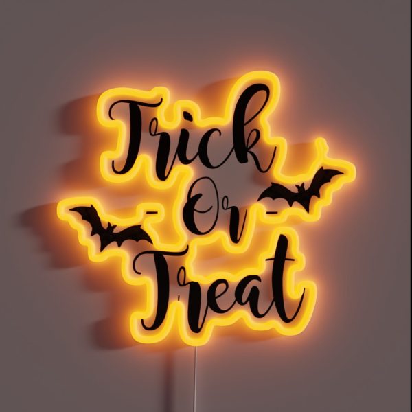 Trick Or Treat RGB Neon Sign