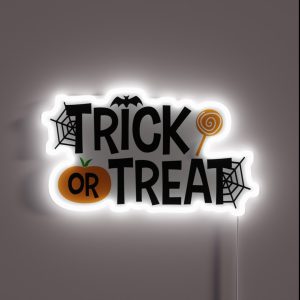 Trick Or Treat RGB Neon Sign