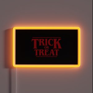 Trick Or Treat RGB Neon Sign