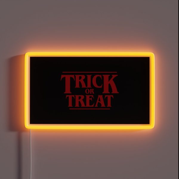 Trick Or Treat RGB Neon Sign