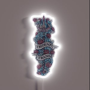 TRIDENT TRANS RGB Neon Sign