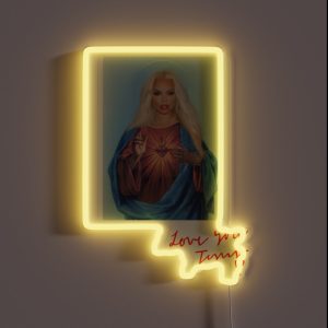 Trisha Paytas Jesus RGB Neon Sign
