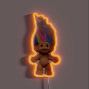Troll Doll RGB Neon Sign