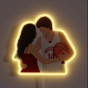 Troy Bolton And Gabriella Montez High School Musical RGB Neon Sign