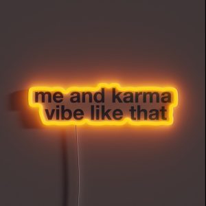 Ts10 Midnights Karma RGB Neon Sign