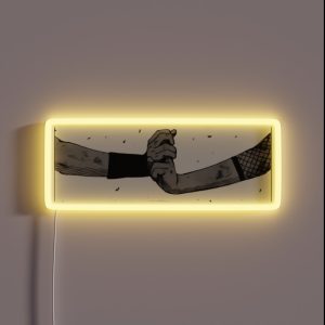 Tsukiyomi Release In Black And White RGB Neon Sign