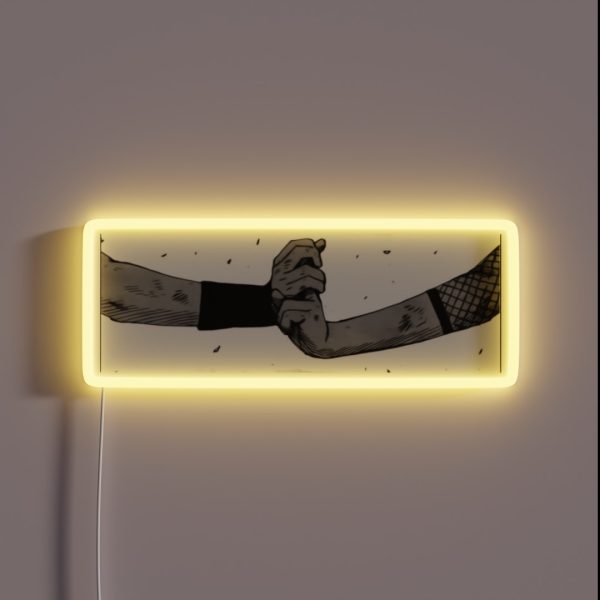 Tsukiyomi Release In Black And White RGB Neon Sign