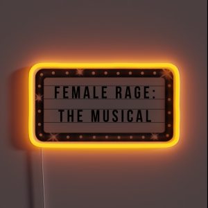TTPD Female Rage The Musical Taylor Swift RGB Neon Sign