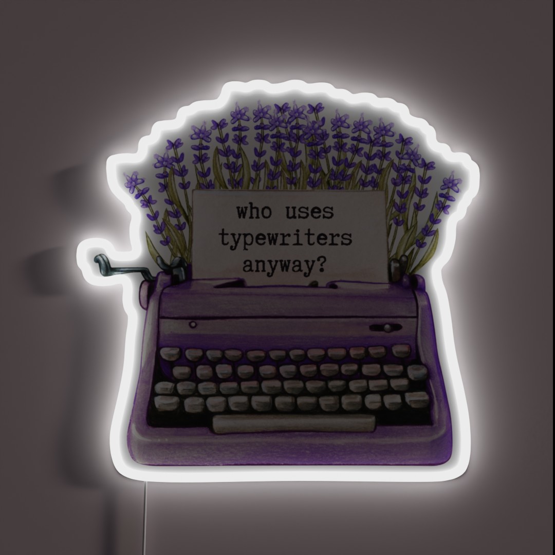 TTPD Quote RGB Neon Sign TTPD Quote RGB Neon Sign