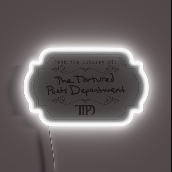 TTPD RGB Neon Sign