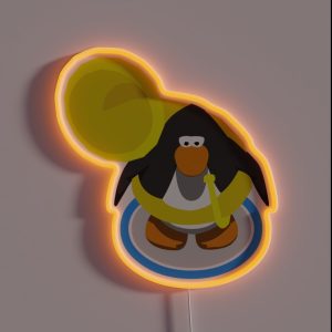 Tuba Penguin RGB Neon Sign Tuba Penguin RGB Neon Sign