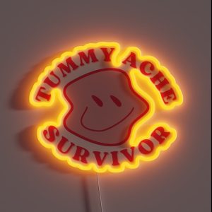 Tummy Ache Survivor RGB Neon Sign