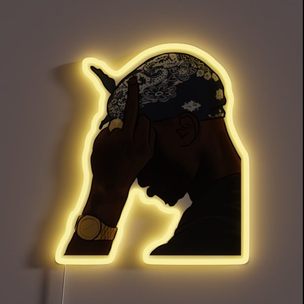 Tupac RGB Neon Sign