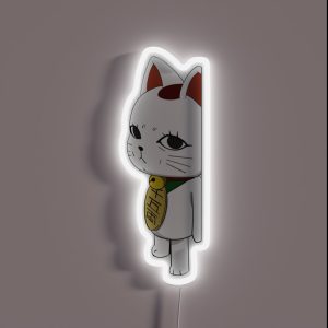 Turbo Granny Dandadan Cat RGB Neon Sign