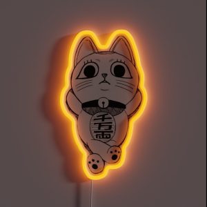 Turbo Granny Lounging RGB Neon Sign