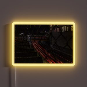 Turnpike Light Trails RGB Neon Sign