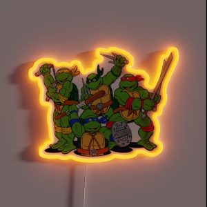Turtle Ninja RGB Neon Sign Turtle Ninja RGB Neon Sign