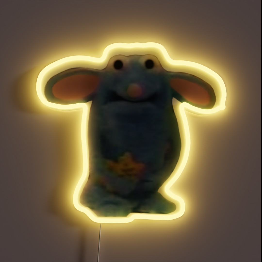 Tutter Mouse RGB Neon Sign Tutter Mouse RGB Neon Sign