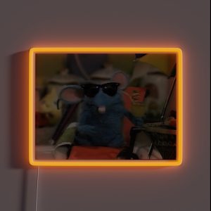 Tutter Reaction Meme RGB Neon Sign
