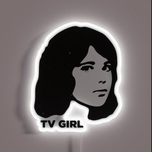 TV Girl Galaxy Dream Girl Logo RGB Neon Sign