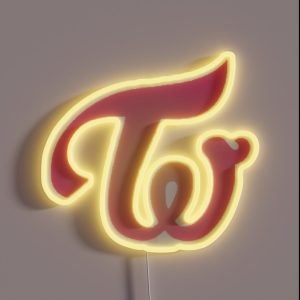 Twice Logo RGB Neon Sign