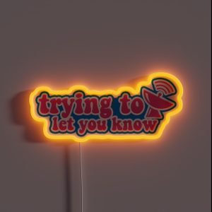 TWICE Trying To Let You Know RGB Neon Sign