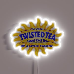Twisted Tea Logo RGB Neon Sign