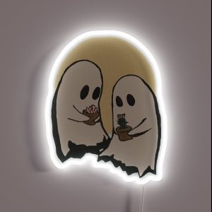 Two Ghosts RGB Neon Sign Two Ghosts RGB Neon Sign