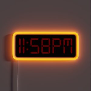 Two Minutes To Midnight RGB Neon Sign