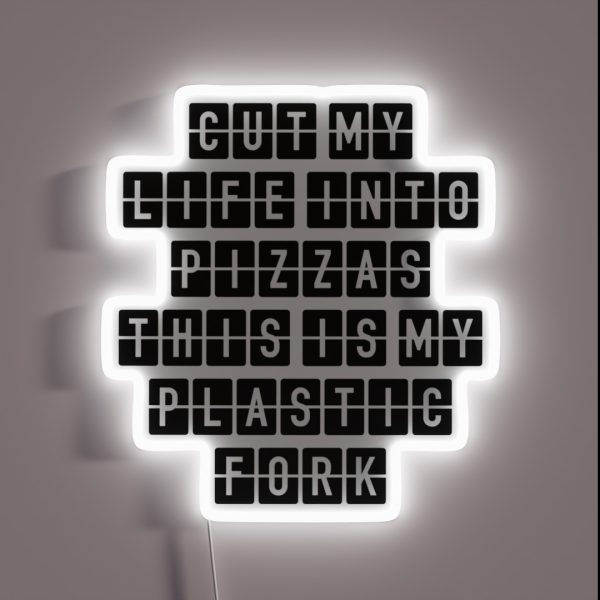 Two Pizzas RGB Neon Sign
