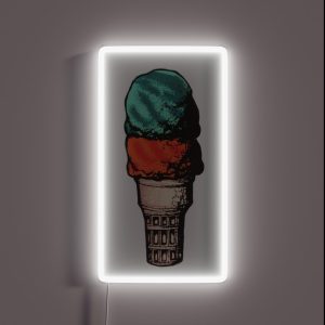 Two Scoops RGB Neon Sign