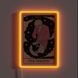 Tyler The Creater Rapper And Record Producer Debut Solo Mixtape Bastard Vintage Pink Album Poster R RGB Neon Sign