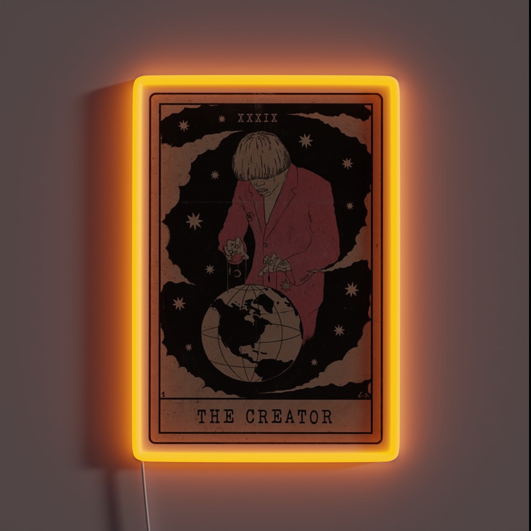 Tyler The Creater Rapper And Record Producer RGB Neon Sign Tyler The Creater Rapper And Record Producer RGB Neon Sign