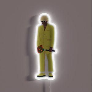 Tyler The Creator NEW MAGIC WAND Minimalist Design RGB Neon Sign