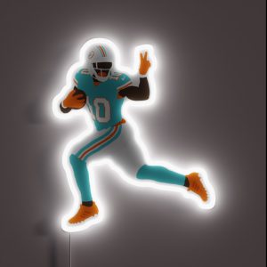 Tyreek Hill Dolphins RGB Neon Sign
