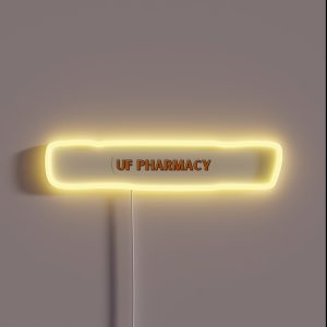 UF PHARMACY RGB Neon Sign
