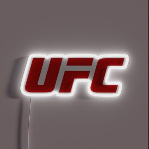 UFC Logo Ultimate Fighting Championship RGB Neon Sign