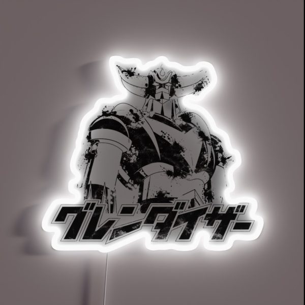 UFO Robo Grendizer Goldorak Super Robot Line RGB Neon Sign