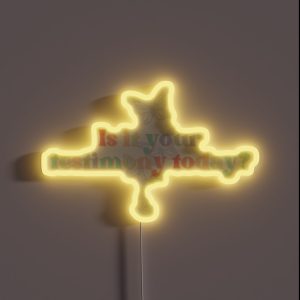 Uh Oh Impeachment RGB Neon Sign