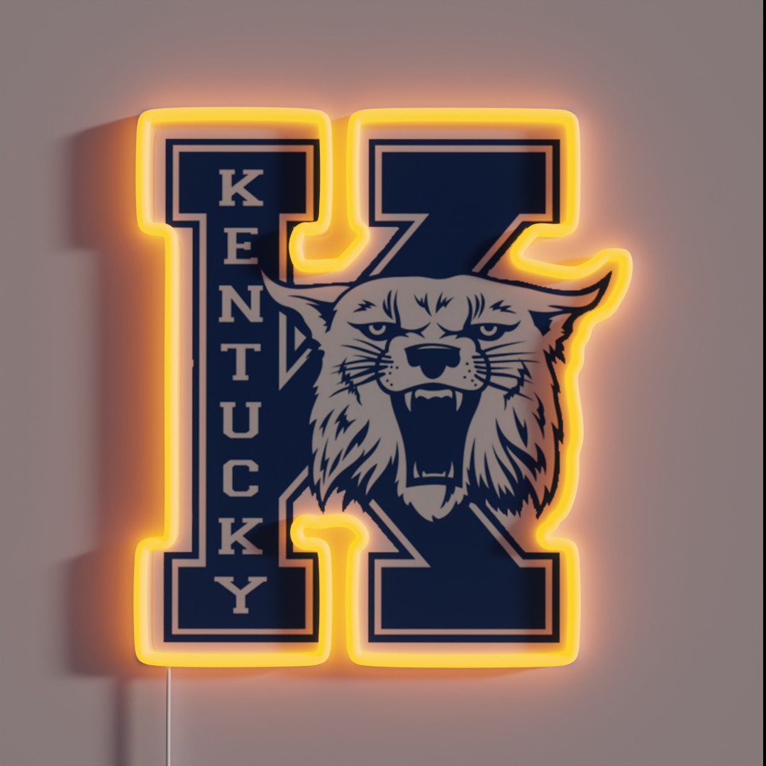 UK Wildcat RGB Neon Sign UK Wildcat RGB Neon Sign