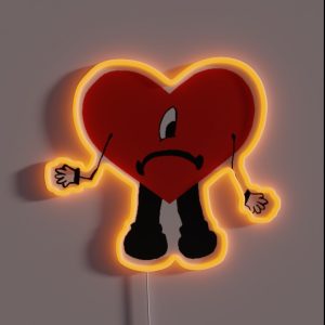 Un Verano Sin Ti Heart RGB Neon Sign