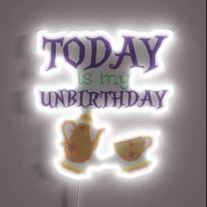 Unbirthday RGB Neon Sign