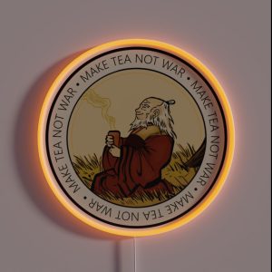 Uncle Iroh Make Tea Avatar The Last Airbender RGB Neon Sign