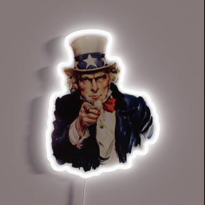 Uncle Sam RGB Neon Sign Uncle Sam RGB Neon Sign
